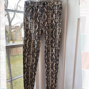 Wild Fable snakeskin pant